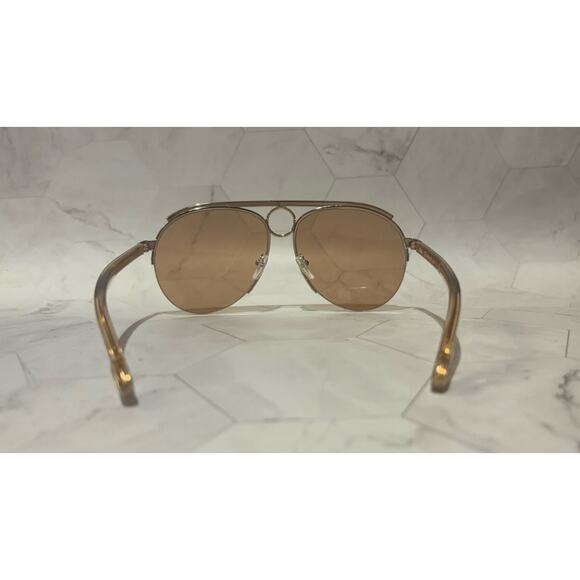 Stylish Brown Aviator Sunglasses - Picture 2 of 5